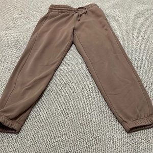 Tna cozy fleece track pants size xs